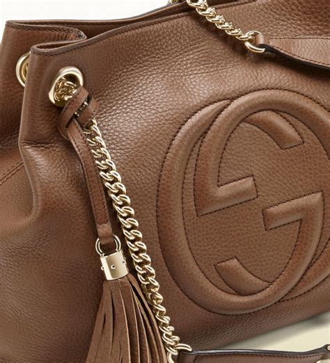 gucci soft leather handbags|authentic gucci leather handbag.